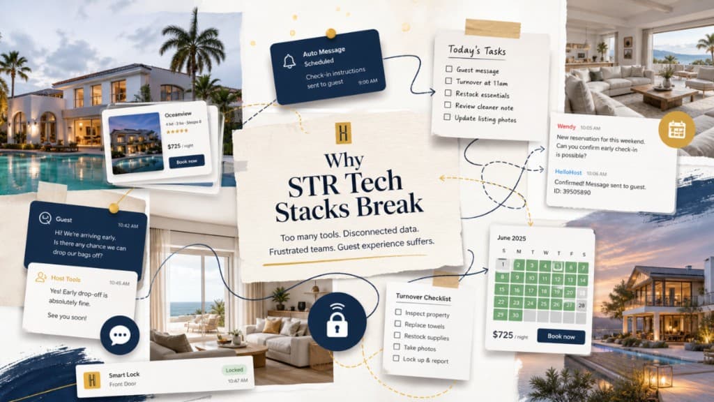 Why STR tech stacks break — disconnected tools and operational chaos